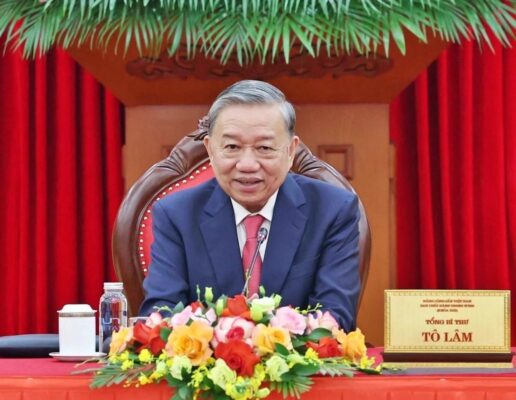 Tổng Bí thư Tô Lâm điện đàm với Tổng thống Hoa Kỳ Donald Trump (Ảnh: Thống Nhất/TTXVN).