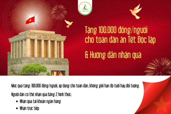 Tặng 100.000 đồng/người cho toàn dân ăn Tết Độc lập