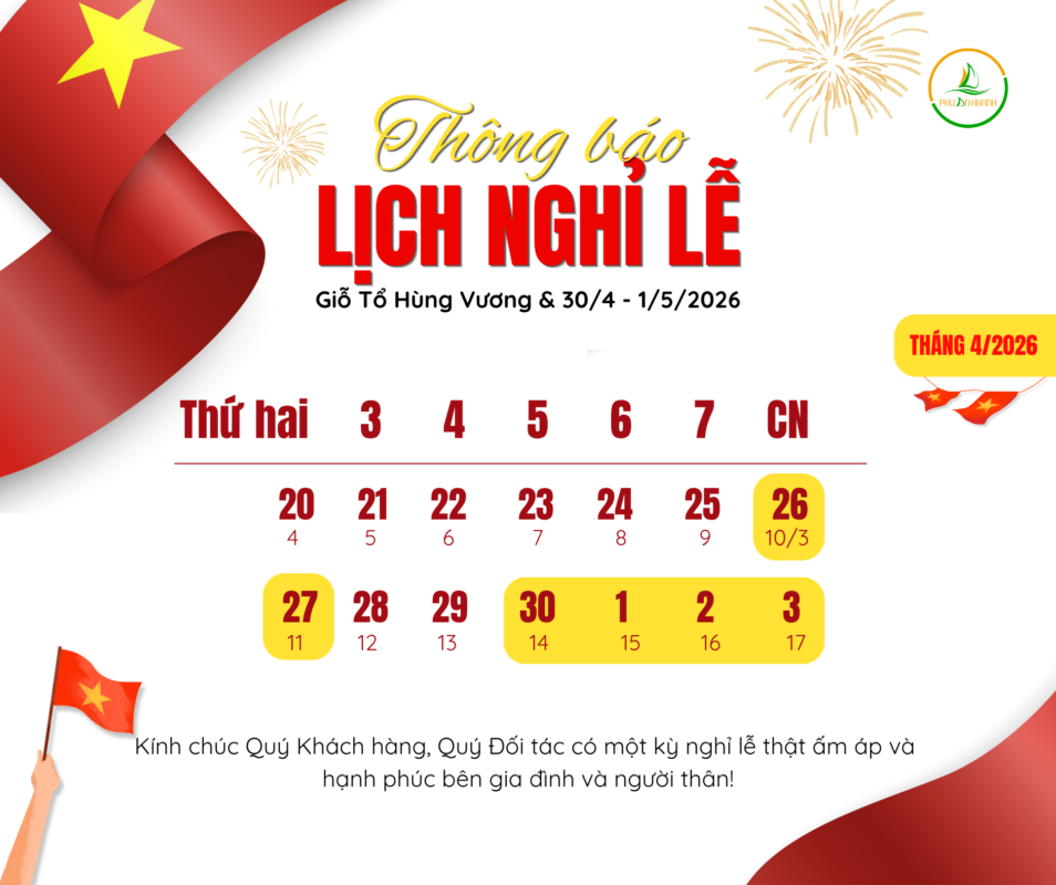 thông báo nghỉ lễ giỗ tổ hùng vương 30/4 1/5